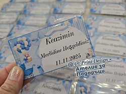 синьо с елемент
